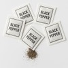 Black Pepper Sachet Portion Packets 100 Sachet Each, Individual portion
