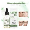 Serum Realzador Crecimiento Pestañas De Aceite Recino 30ml F