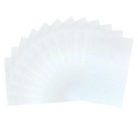 Moicstiy 12 Pcs 8 x 12 Inch Felt Sheets for Crafts, 1mm Thick White Felt Fabric for Crafts, Felt Paper for Sewing Craft