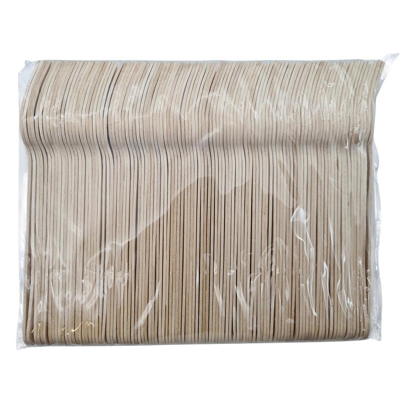 Wooden Forks Biodegradeable & Disposable Pack of 100