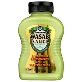 Kikkoman Wasabi Sauce for Sandwiches and Dipping, 9.25 Ounce (Pack of 9)