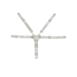High Chair Straps, Replacement Harness Straps for Most 5 Point High Chairs (Gray, One size)