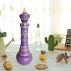 Purple Bottle Ornament Resin Craft Ornament Home Window Decoration