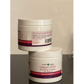 Collagen Elastin Firming Cream With Vitamin E 2 4 oz. (113 G) Jars