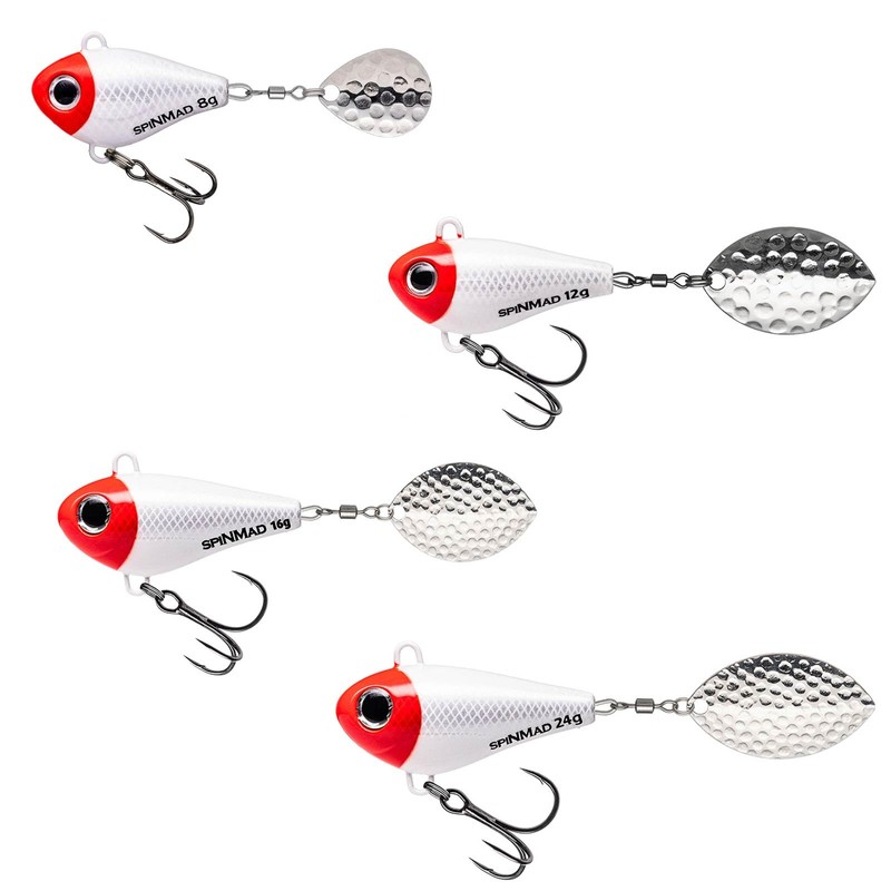 SpinMad Jigmaster 24g/jig spinner//Tail spinner//Various Colours to choose from