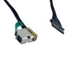 Rangale Replacement DC-in Power Jack Scket with Cable Connector for