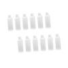 IWOWHERO 100ml Refillable Travel Shampoo Bottle 12 Pack Empty Cosmetics