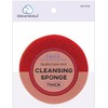 Brittny Cosmetic Sponge Rubber Red (Pack of 3)