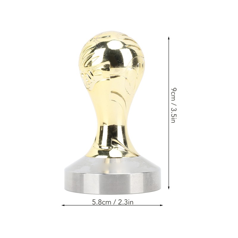 Coffee Tamper 58mm Handle Stainless Steel Ergonomic Coffee Press Tamper