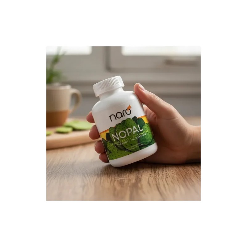 Suplemento Nopal Deshidratado Naro 350 Tabletas 157g
