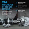TRQ Front Right CV Axle Shaft Assembly Passenger Side Compatible