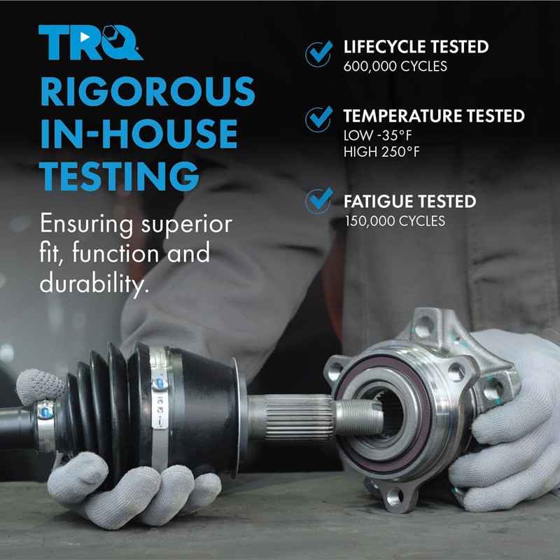 TRQ Front Right CV Axle Shaft Assembly Passenger Side Compatible