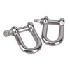CNBTR M6 Chain D Rigging Fastener Shackle 1/4inch 304 Stainless