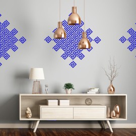 QUIETART 50Pcs Silver Wall Stickers Bathroom Decor for Mirror Frame Peel and Stick DIY Home Decor Removable Wallpaper Adornos Para La Sala Elegantes