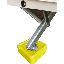 HowseHold Caravan Jack Pads Stacking Stabilizer pads, Corner Steadies Feet to prevent sinkage (4 Pads)