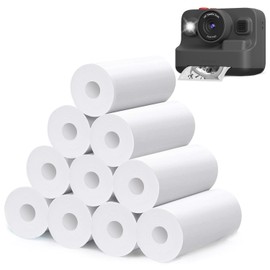 Yehtta 10 Rolls Kids Instant Camera Print Paper, Photo Printer Thermal Paper Rolls, BPA Free, Refill Replace Camera Instant Printer Paper for Most Kids Instant Camera