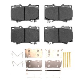 Dynamic Friction Company 5000 Advanced Brake Pads - Ceramic and Hardware Kit