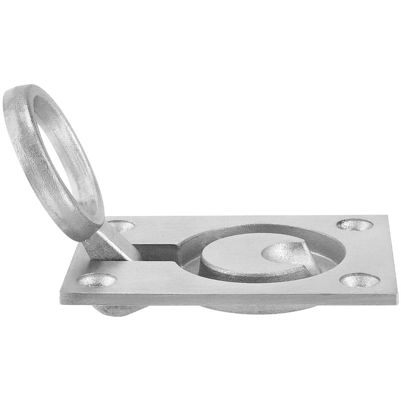 FUNSUEI 4 PCS Flush Mount Lifting Ring Pull Handle, Square