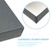 Lineco Folio Storage Box, Clamshell Design with Metal Edge. 16.5x20.5x1.75