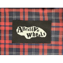 Unbranded Abrasive Wheels  DIY Patch- Punk Crust Black Flag Dead Kennedys Leftover Crack