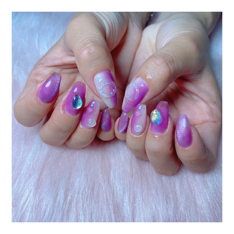 MunNail Water Drop Donut - Short Oval / MunNail 물방울도넛