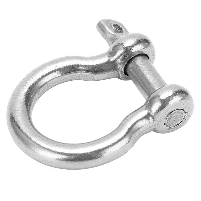 Bow Shackle, Great Load Capacity 304 Stainless Steel 10Pcs D
