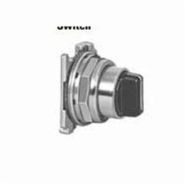 Cutler-Hammer 10250T Heavy Duty Selector Switch Operator with Cap, 30.5 mm, Lever Operator, 2 Positions, Black