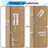 INBOF 2 Pack Door Chain Lock, Premium Chain Door Lock,