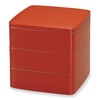 Mountains the Vermillion Coating City Three Tier Double 5.0 Vermillion 渕 Gold Coating 3865