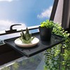 Lacusmall BedShelfie Bedside Table Shelf for Bed with Cable Management