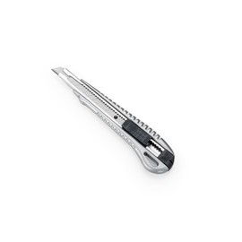 Dahle Professional Cutter (9 mm Snap-off Blade, Metal Casing, for Professional Needs) Silver