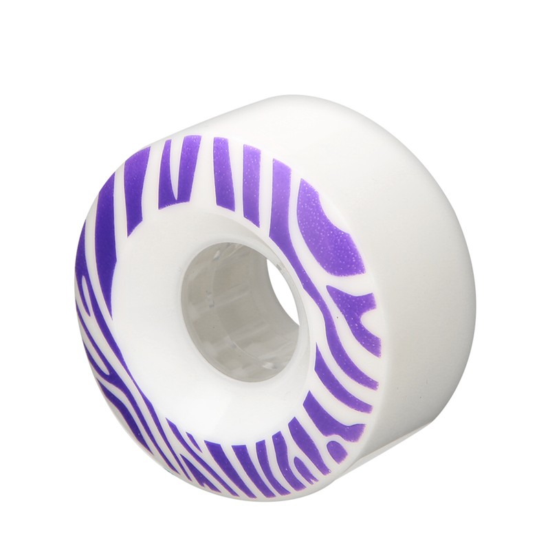 4Pcs 55x33mm PU Double Warped Skateboard Skate Skating Wheels Brush