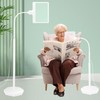 5X Floor Magnifying Glass with Light and Stand, 36 LEDs