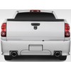 Fit RAM Rear Tailgate American Flag Emblem, ABS American Flag