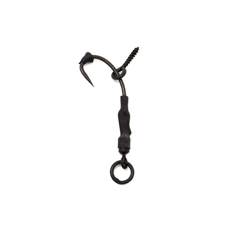Pack of 10 Phoxinus Ronnie Rigs All black with Teflon