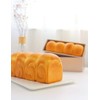 CHEFMADE Pullman Loaf Pan with Lip, 0.66 lb Dough Capacity