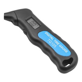 ZONADAH Portable Digital Tyre Pressure Gauge with Backlight LCD Display, Up to 100 PSI, Tire Air Pressure Tester Tool with Discharge Valve for Car, Truck, Motorcycle, and Bicycle