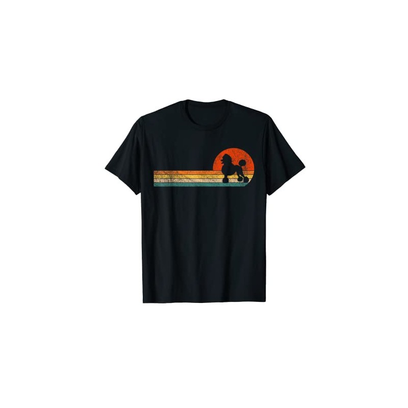Funny Poodle Dog Owner Retro Vintage T-Shirt
