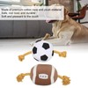 Football Dog Toy Outdoor Interactive Fun Cotton Rope Football Puppy