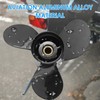 Wvkeosc 13 x 19 Aluminum Boat Propeller for Mercury Engines