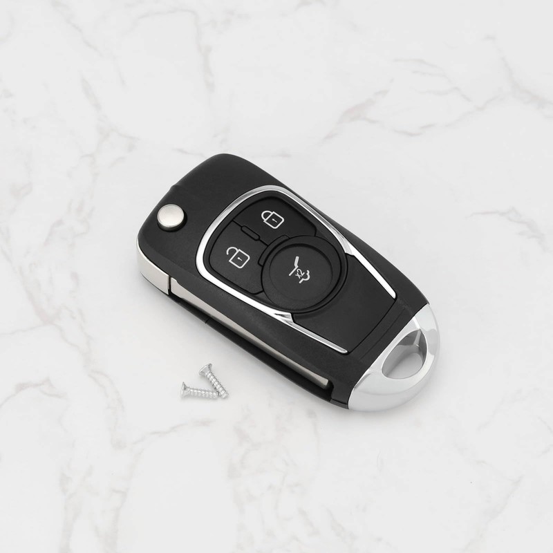Be In Your Mind 3 Button Remote Key Shell Car
