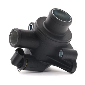 RIDEX Thermostat Coolant Cooling Water Thermostat with Housing, Plastic Housing with Seal Opening Temperature: 87°C