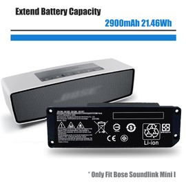 Emaks 7.4V,21.46Wh 061385 Battery 061384 061386 063287 for Bose Soundlink Mini I/Sound Link Mini one/Mini Gen 1 Speaker US Version bateria para 413295 61385 61384 61386 63287