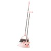 Broom Dustpan Set Upright Standing Combo Household Cute Non Stick