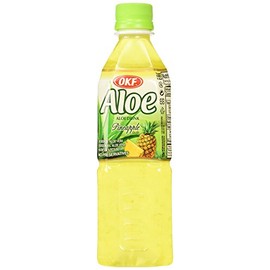 OKF Aloe Vera Drink Pineapple 16.9 Oz (Case of 10)