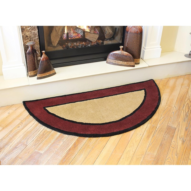Minuteman International Berry, Contemporary II Half Round Rug