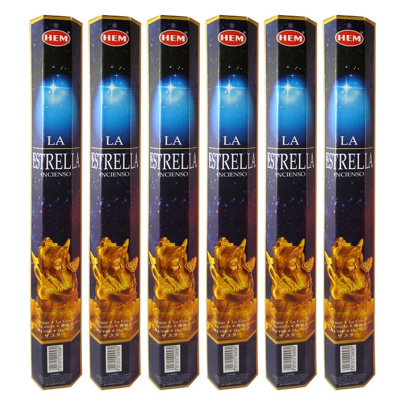 The Star - Box of Six 20 Stick Tubes -