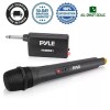 PyleStudio Microfono Inalambrico De Bateria Profesional Con Adaptador Para Karaoke