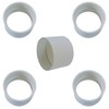 Central Vacuum Coupling - Built-in PVC Pipe Fitting - Coupler