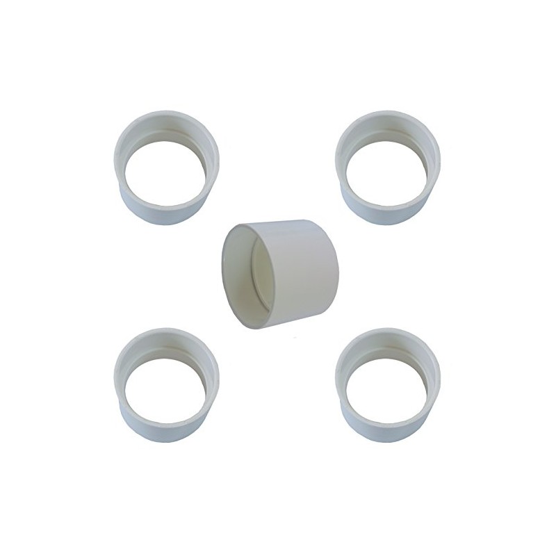 Central Vacuum Coupling - Built-in PVC Pipe Fitting - Coupler